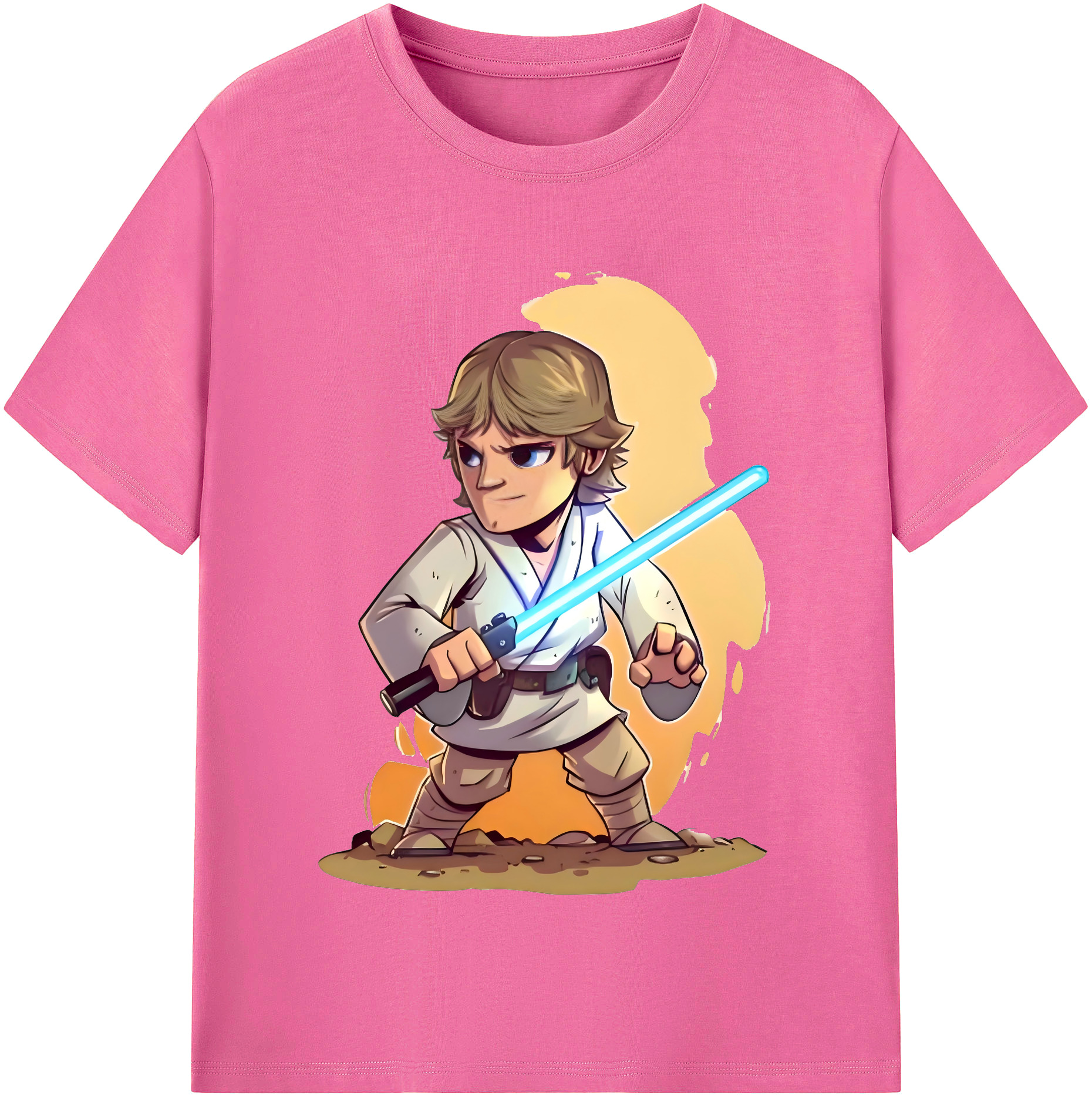 （画像用） スター・ウォーズ Star Wars レディースカジュアルプリントTシャツ（綿100％）